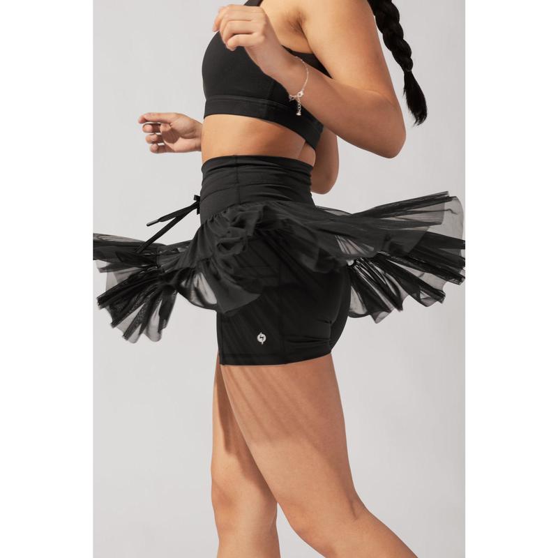 Pirouette Skort - Black