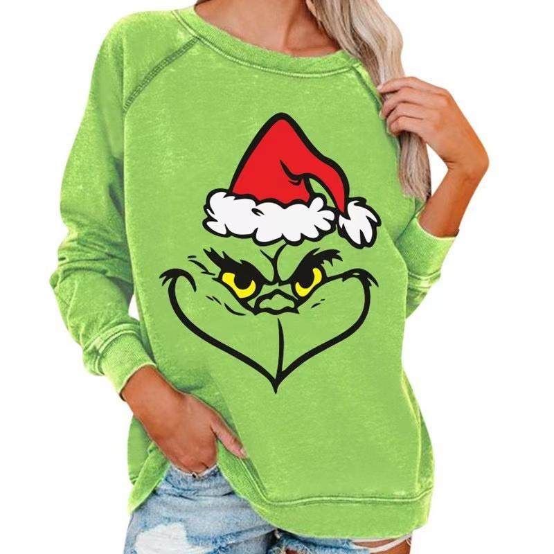 Christmas Sweatshirts, Women's Funny Shirts Long Sleeve Christmas Sweatshirts