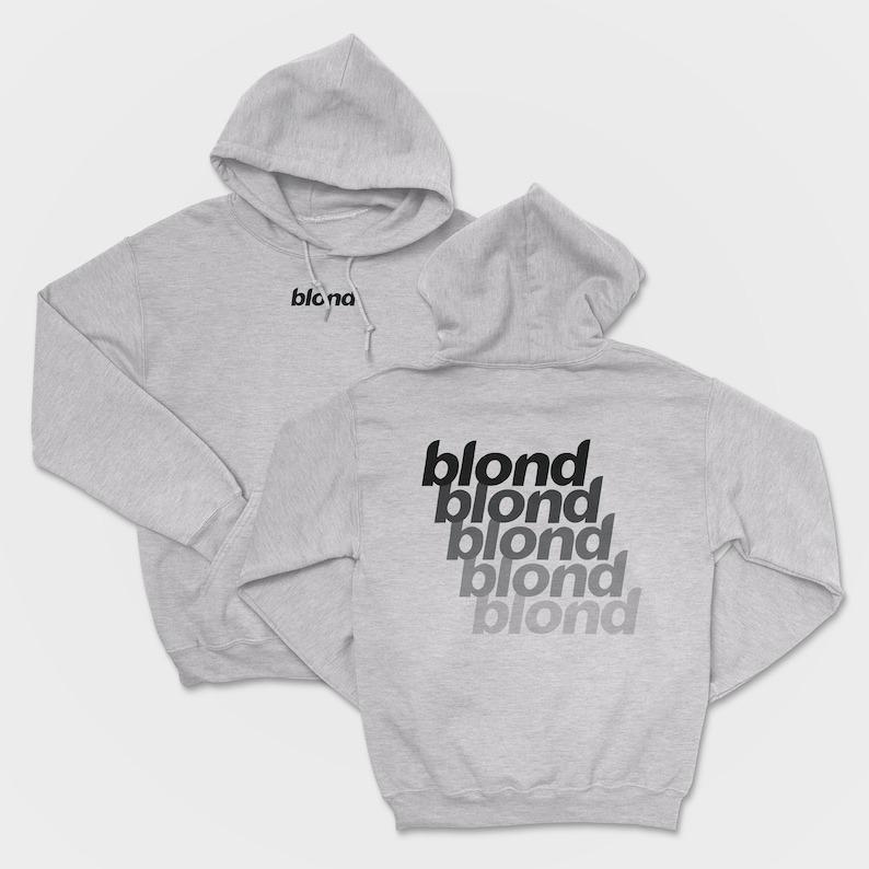 Frankk Oceann Blonddd Hoodie, Custom Back Print Aesthetic Unisex Hoodie For Women