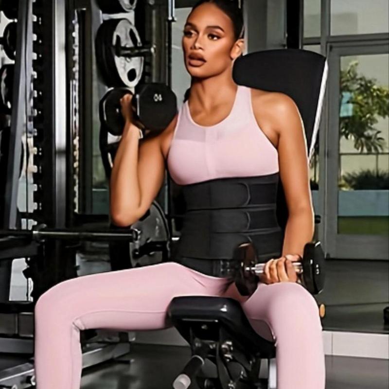 Women's Waist Trainer, 3-row Hook & Eye Closure Waist Cincher for Christmas Gift, Tummy Control Shaper, Waist Trainer for Women, Sports & Outdoor Accessories