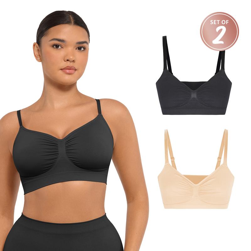 [2-Piece] FeelinGirl WIRELESS Bra Viral Bralettes Bundle livestream#13