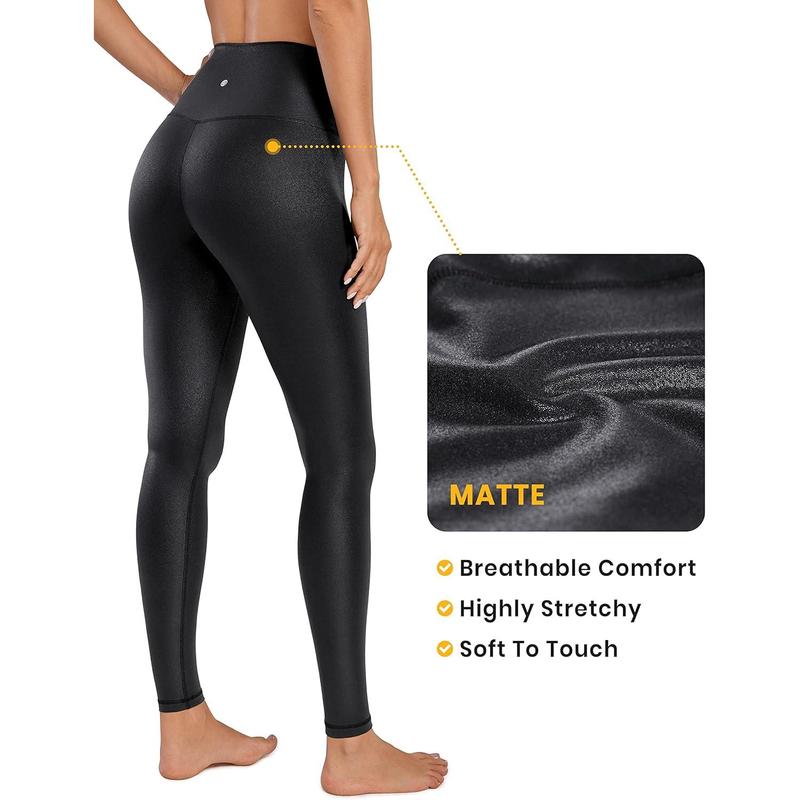 Butterluxe matte faux leather leggings for women 28 