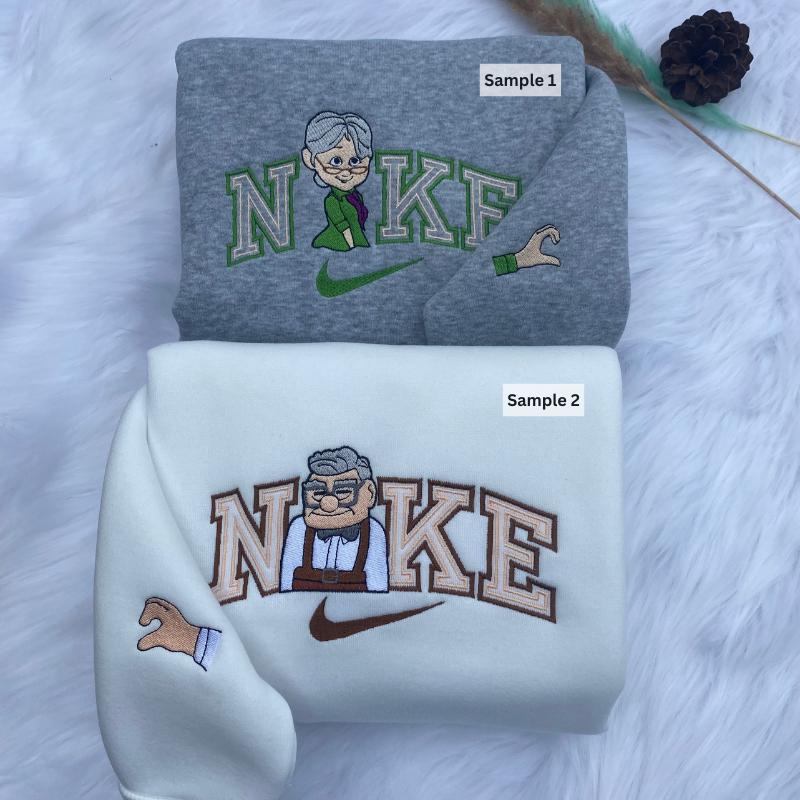 Couple Embroidery Sweatshirt_N19, Couples' Clothing Sets, Womenswear LongSleeves Embroidery Sweatshirt, Mathcing Couple Sweaters, Trendy Sweatshirt