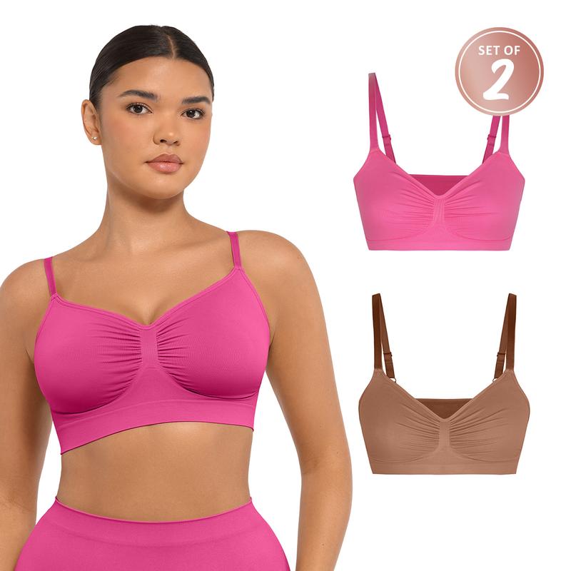 [2-Piece] FeelinGirl WIRELESS Bra Viral Bralettes Bundle livestream#13