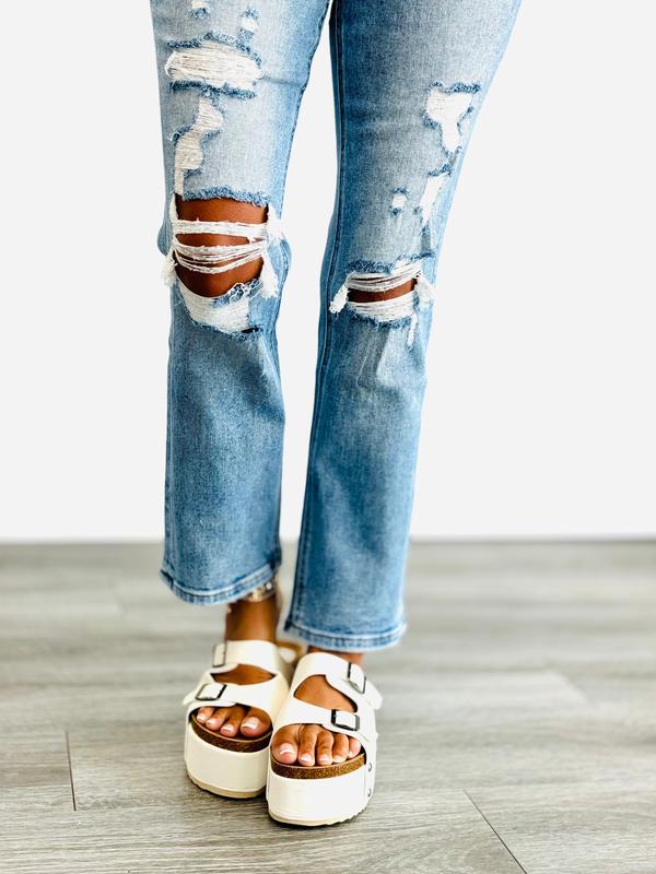 Idolized Slim Ankle Jeans (Reg & Plus)