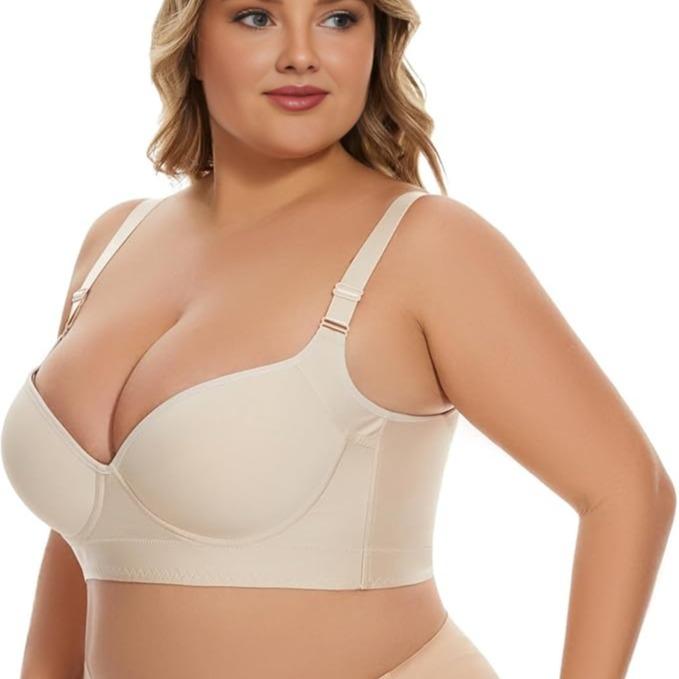 plus size girls' bra, comfortable, slimming and anti-sagging!