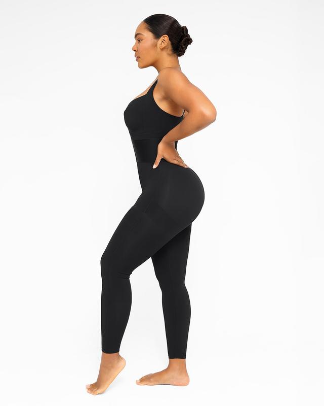 Shapellx AirSlim ElasticFuse Waist band Shaping Jumpsuit Workout Outfit Womenswear Christmas