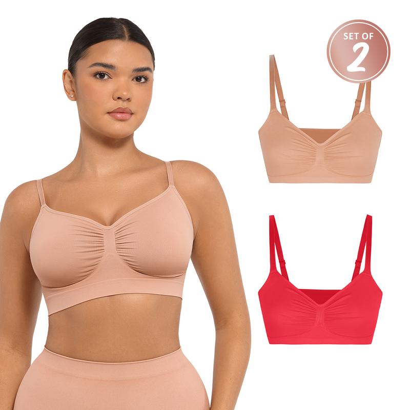 [2-Piece] FeelinGirl WIRELESS Bra Viral Bralettes Bundle livestream#13