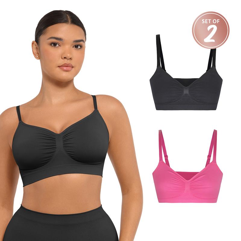 [2-Piece] FeelinGirl WIRELESS Bra Viral Bralettes Bundle livestream#13