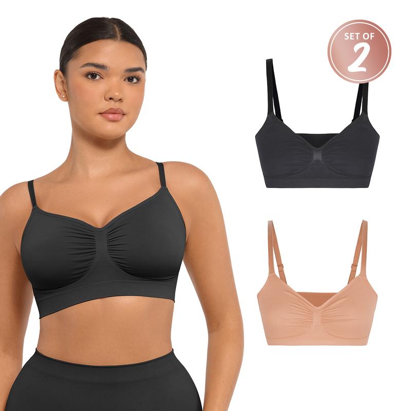 [2-Piece] FeelinGirl WIRELESS Bra Viral Bralettes Bundle livestream#13