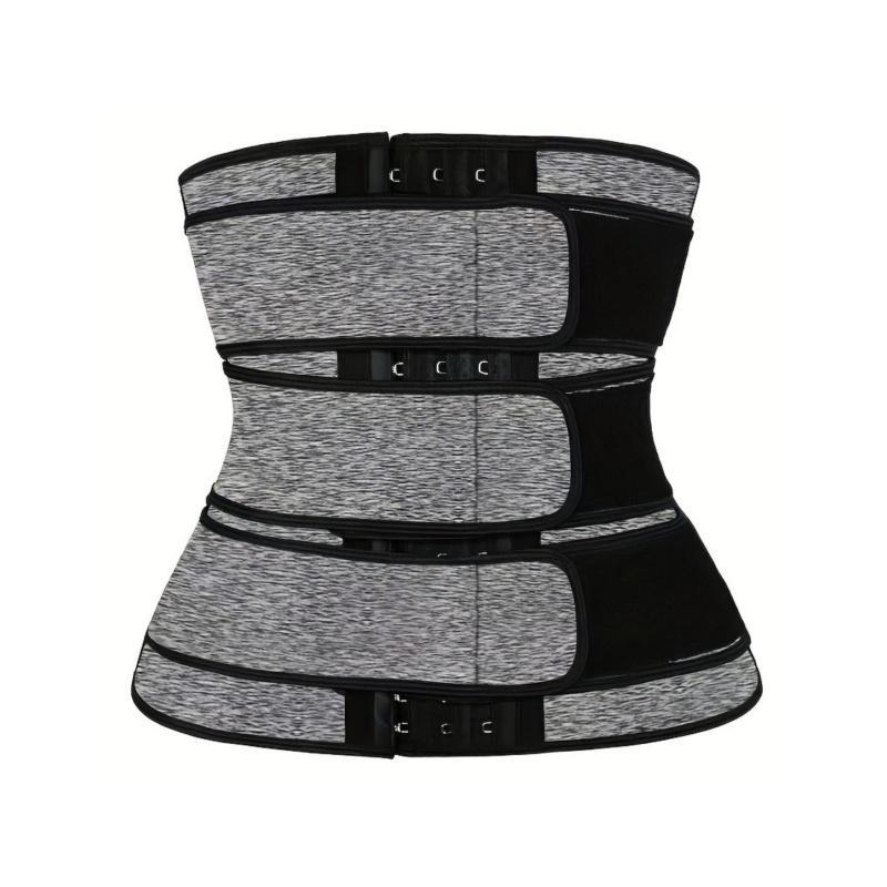 Women's Waist Trainer, 3-row Hook & Eye Closure Waist Cincher for Christmas Gift, Tummy Control Shaper, Waist Trainer for Women, Sports & Outdoor Accessories