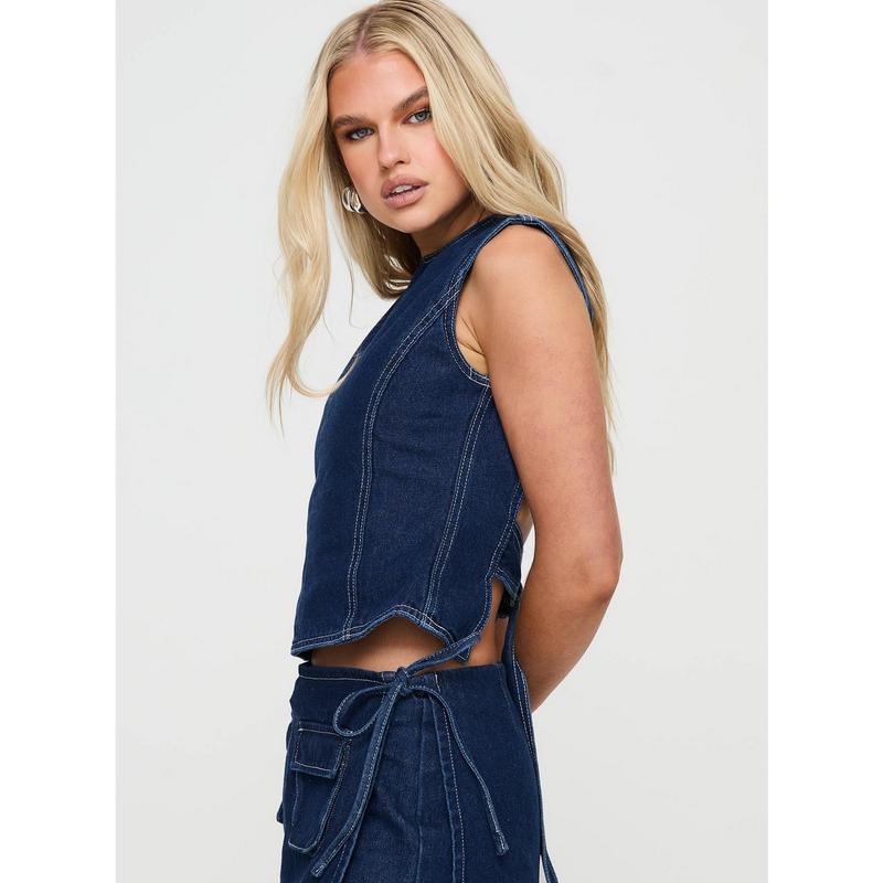 Countryside Top Denim