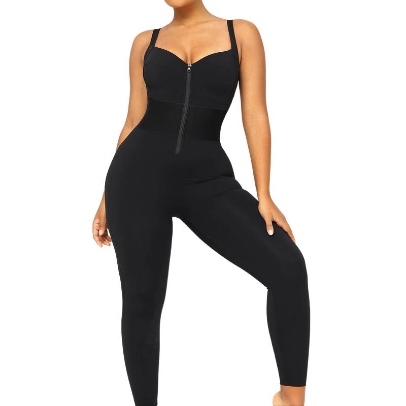 Shapellx AirSlim ElasticFuse Waist band Shaping Jumpsuit Workout Outfit Womenswear Christmas