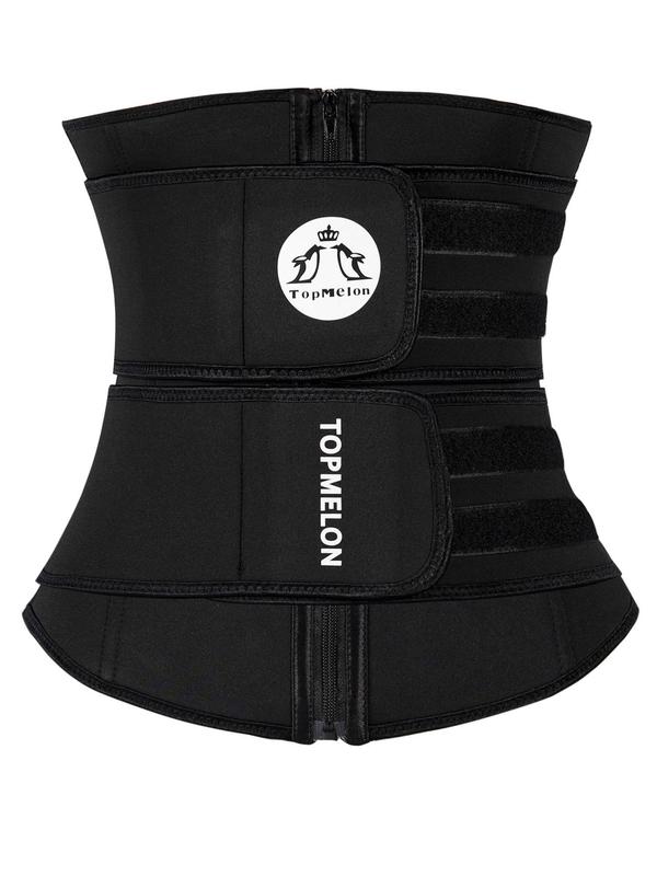 Women's Halloween Solid Zip Up Girdle Highwaist Trainer, Adjustable Tummy Control Shaper, Tummy Flattering Wear, Women's Summer Shapewear Clothes, Adjustable Fit Tummy Support Body Shaping, Fall Gift, Gothic Girl Trip Out