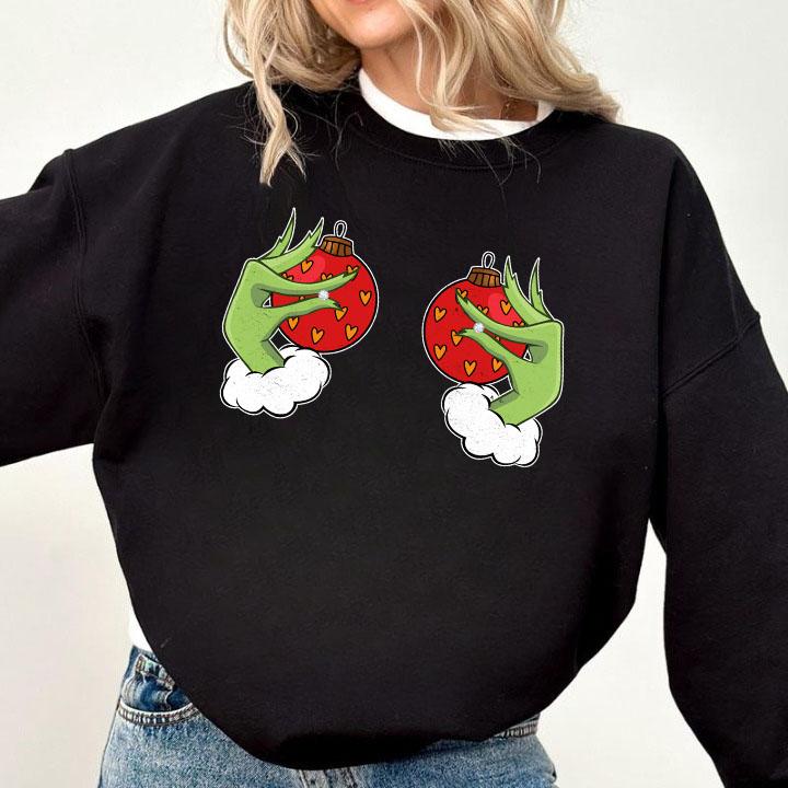 Grinch Hands Christmas Sweatshirt, Grinch Family Matching Shirt, Christmas Grinch Hoodie, Grinchmas Shirts, Grinch Christmas Sweatshirt, Funny Christmas Hoodie