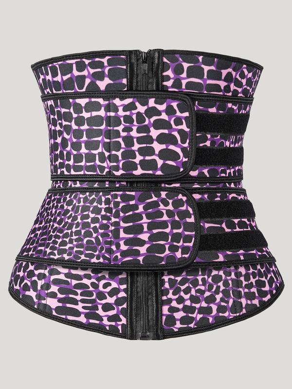 Women's Halloween Solid Zip Up Girdle Highwaist Trainer, Adjustable Tummy Control Shaper, Tummy Flattering Wear, Women's Summer Shapewear Clothes, Adjustable Fit Tummy Support Body Shaping, Fall Gift, Gothic Girl Trip Out