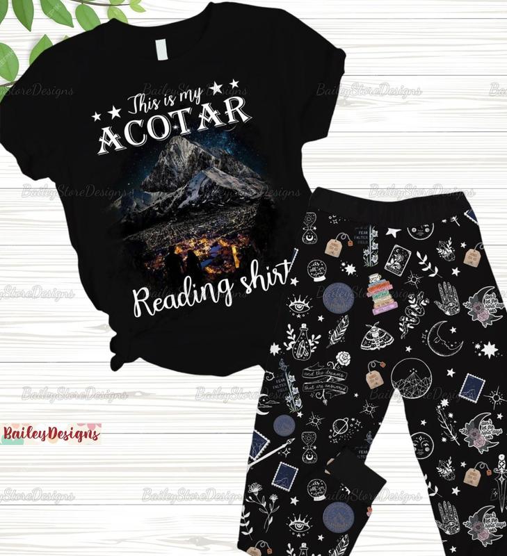 Velaris Acotar Pajamas, Velaris City Of Starligh Shirt, Velaris Acotar Holiday Pajamas, The Night Court Family Pajamas, Halloween Gift, Halloween Gift, Halloween Shirt, Holiday Pajamas, pajamas, sleepwear, family uniforms, holiday wear, Clothing