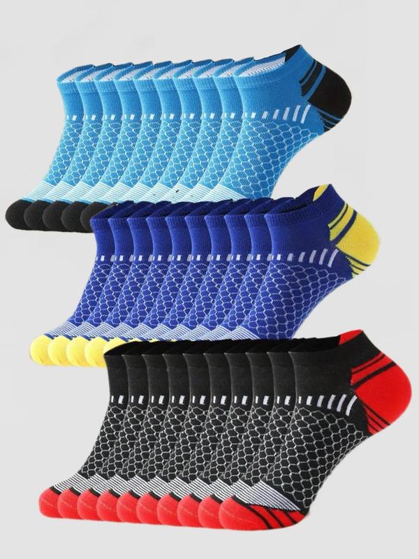 Random Women's Low Cut Socks, Casual Comfortable Breathable Socks for Daily Wear, Multipack Knit Socks for All Seasons