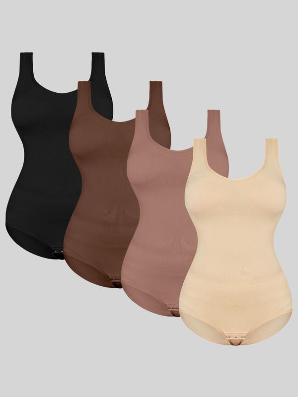 Women's Adjustable Hooks Sweetheart Neck Shapewear Bodysuit, Basic Tummy Control Faja Sleeveless Shaper,  Tummy Tuck Shapewear, Comfy Breathable Shaper for Daily Wear