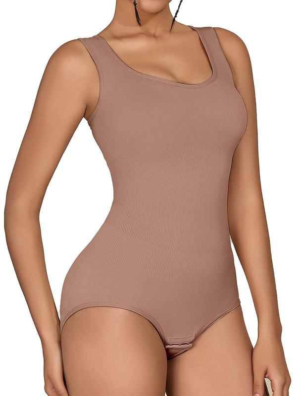 Women's Adjustable Hooks Sweetheart Neck Shapewear Bodysuit, Basic Tummy Control Faja Sleeveless Shaper,  Tummy Tuck Shapewear, Comfy Breathable Shaper for Daily Wear