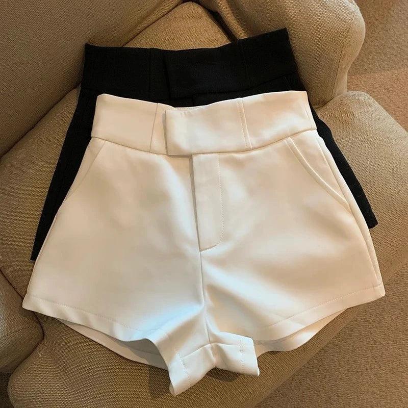 Nadine Shorts Casual Fashion Fit Womenswear High Waist