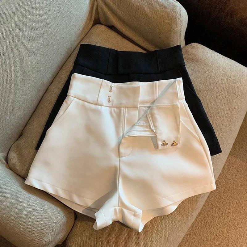 Nadine Shorts Casual Fashion Fit Womenswear High Waist