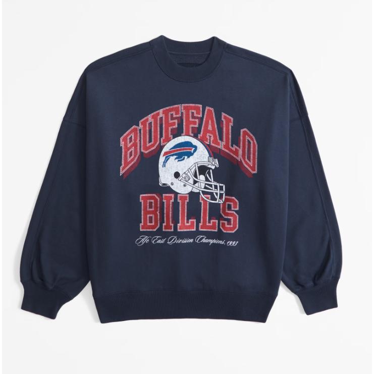 Buffalo Bills Graphic Sweatshirt, Vintage Football Sweatshirt, , Retro Style 90s Vintage Shirt, Graphic Tee Gift For Football Fan 000963