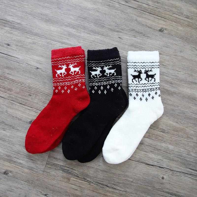 3 Pairs Cozy Cabin Socks for Women - Aloe Infused Fuzzy Fluffy Comfortable Socks