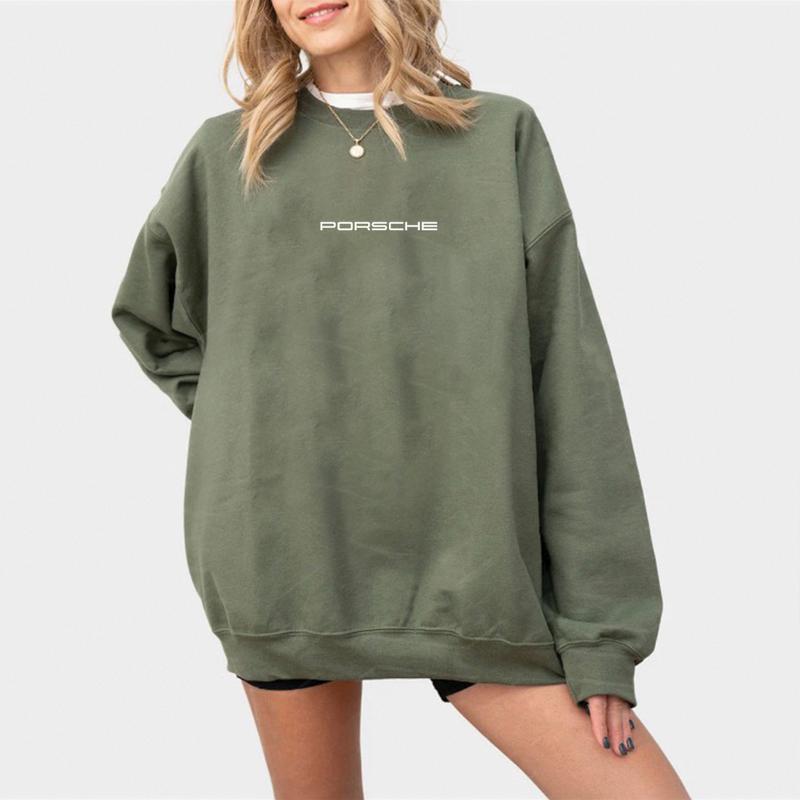 Porsche 911 Gt3 Rs Graphic T-Shirt Sweat Shirt Hoodie Women's Long Sleeve Shirt Edgy casual Bright colors DRG Design long sleeve pullover crewneck oversized unisex loose fit