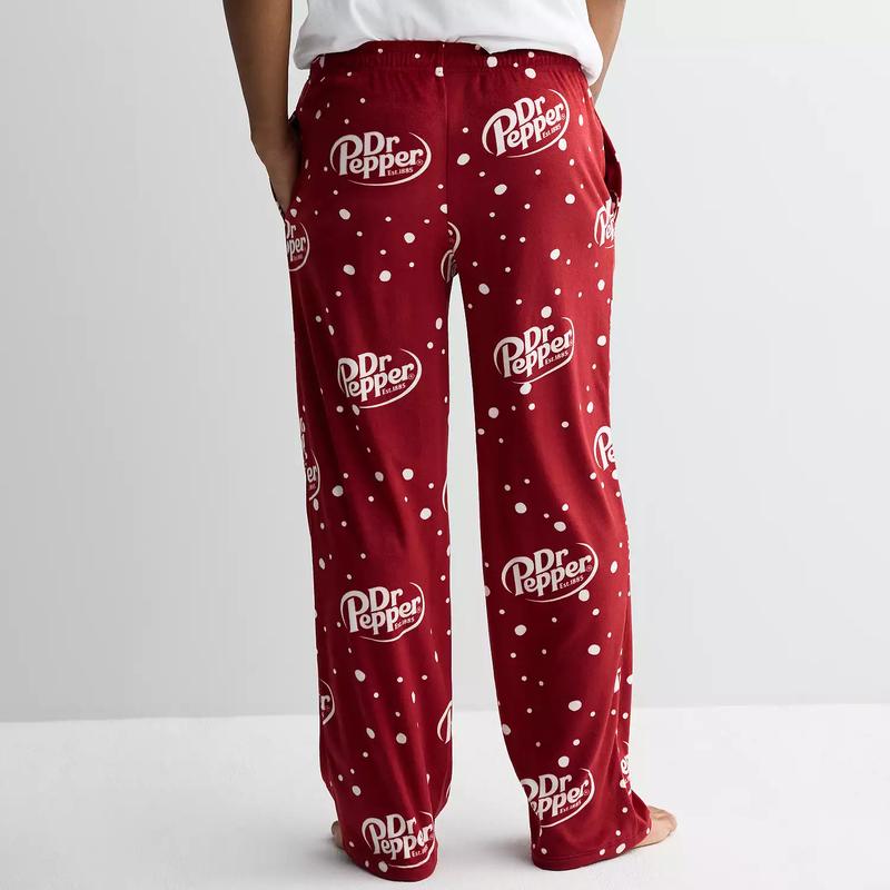 Dr. Pepper Pajama Pants Cozy Sleepwear for Soda Lovers