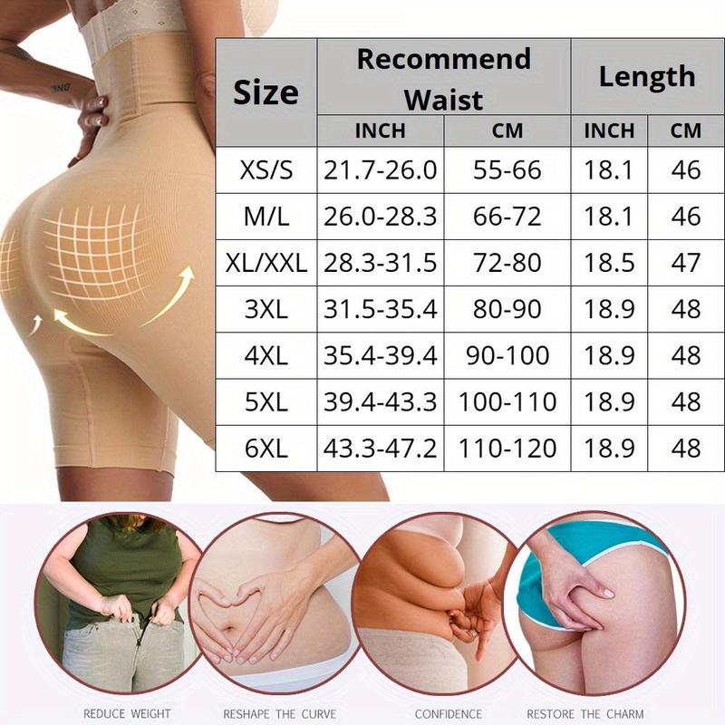 High Waist Shapewear for Women - Tummy Control, Seamless Butt Lifter, Breathable Fabric, Casual Style, Comfortable Wear, Smoothing Silhouette, Confidence Boosting - Perfect for Daily Wear, Outdoor Activities