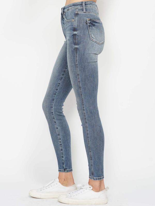 Carmen High Waist Tummy Control Judy Blue Stretch Jeans