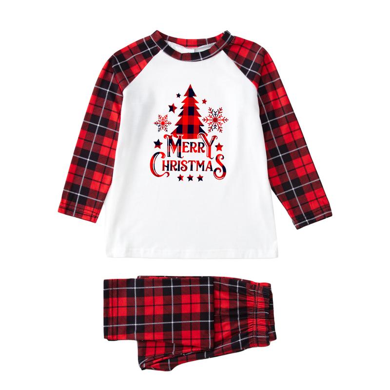 Family Matching Pajamas Christmas Jammies Clothes Cotton Holiday Sleepwear Sets Long Sleeve Pjs