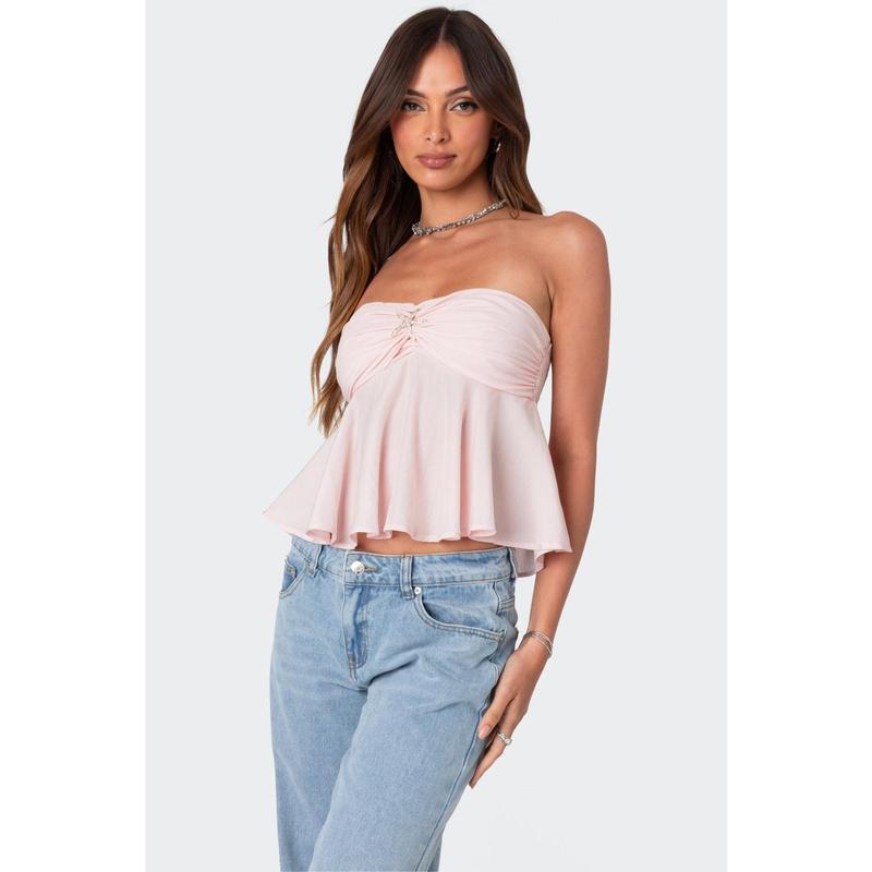 Starfish Strapless Top