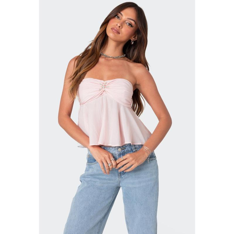 Starfish Strapless Top