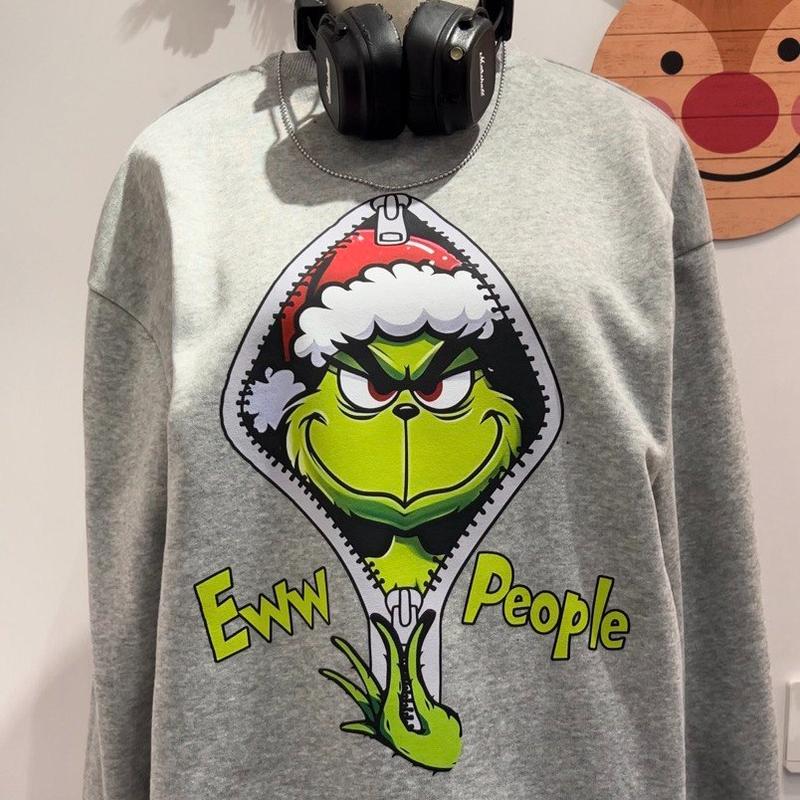 Eww People Grinchmas Christmas Sweatshirt Hoodie, Funny Christmas Tee, Family Movie Shirt, Best Christmas Gift Ideas