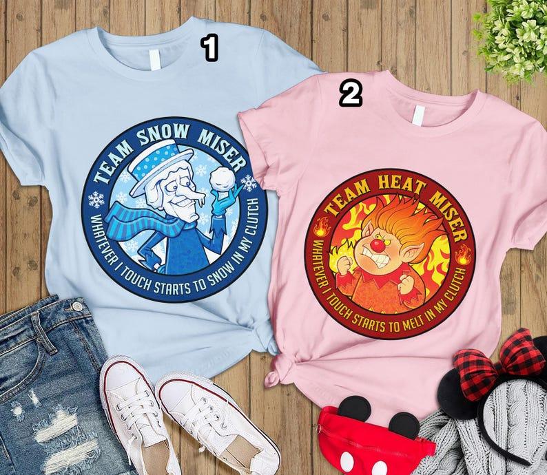 Year Without Santa Claus Miser Brothers Christmas Matching Shirts, Team Heat Miser Snow Miser Shirt, Heat And Snow Misers Shirt, Xmas Gifts