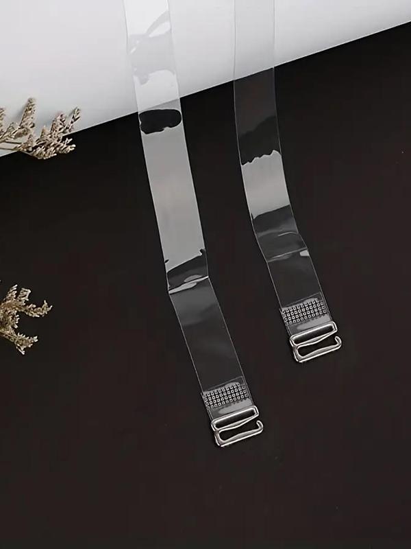 Women's 3 Pairs Transparent Adjustable Bra Straps, Clear Lingerie Straps, Lingerie Accessories For Women, Lingerie Accessories