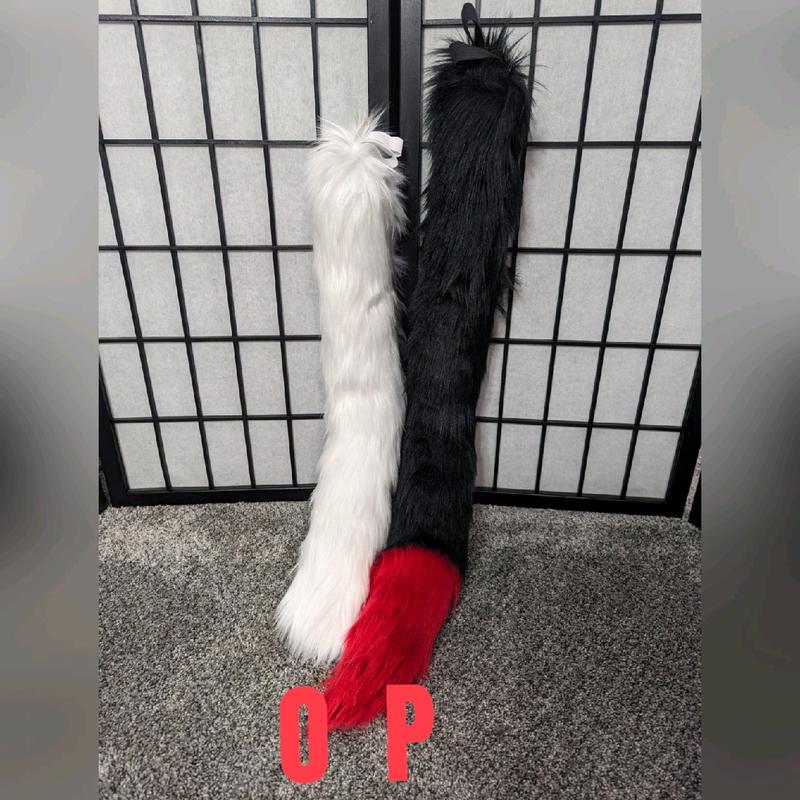 High Quality Faux Fur Tails for Cosplay - Pre-Made and Ready to Ship