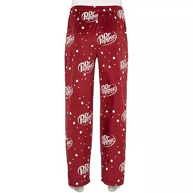 Dr. Pepper Pajama Pants Comfy Fun Sleepwear for Soft Drink Lovers Perfect Gift for Her