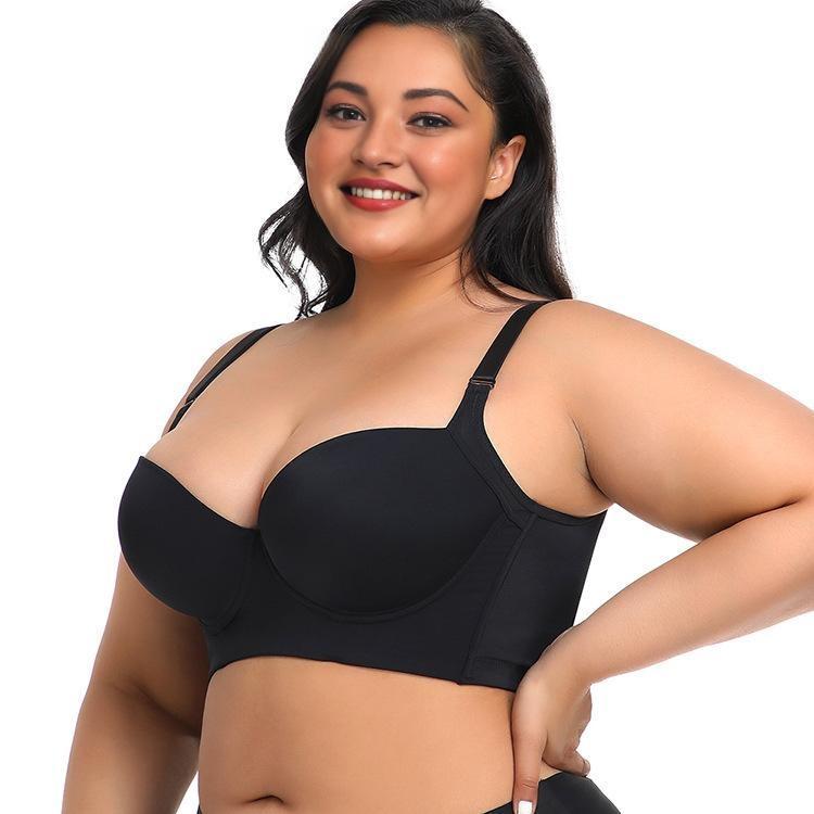 Plus - size girls' bra, comfortable, slimming and anti-sagging