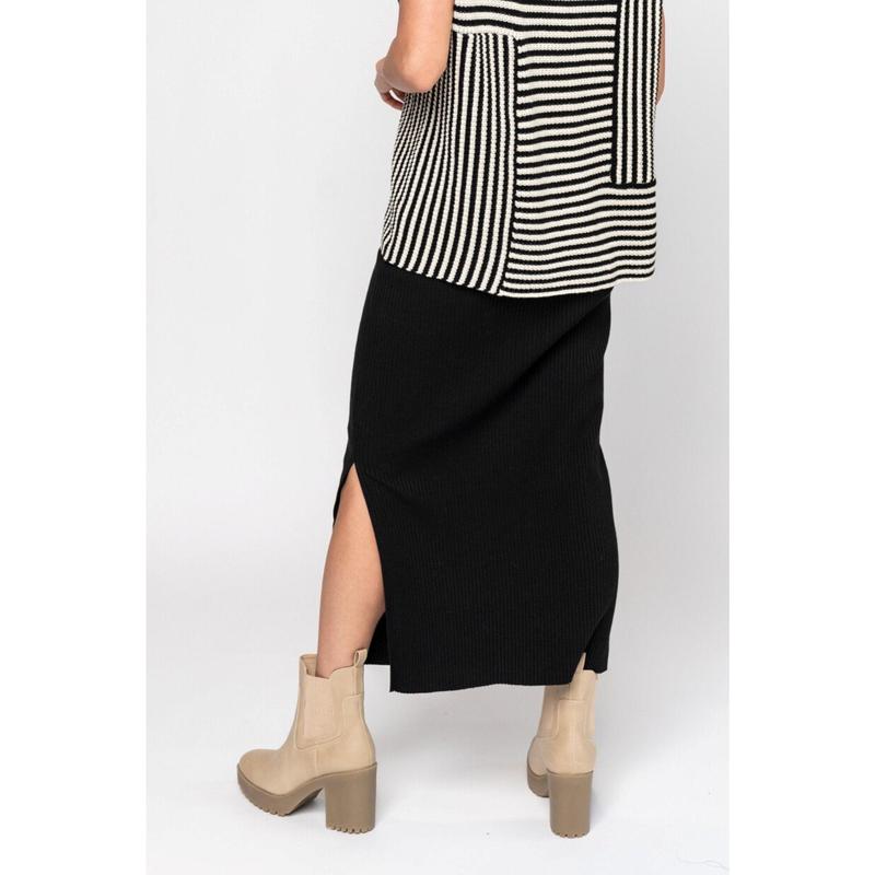 HOLLEY GIRL - Davis Skirt in Black