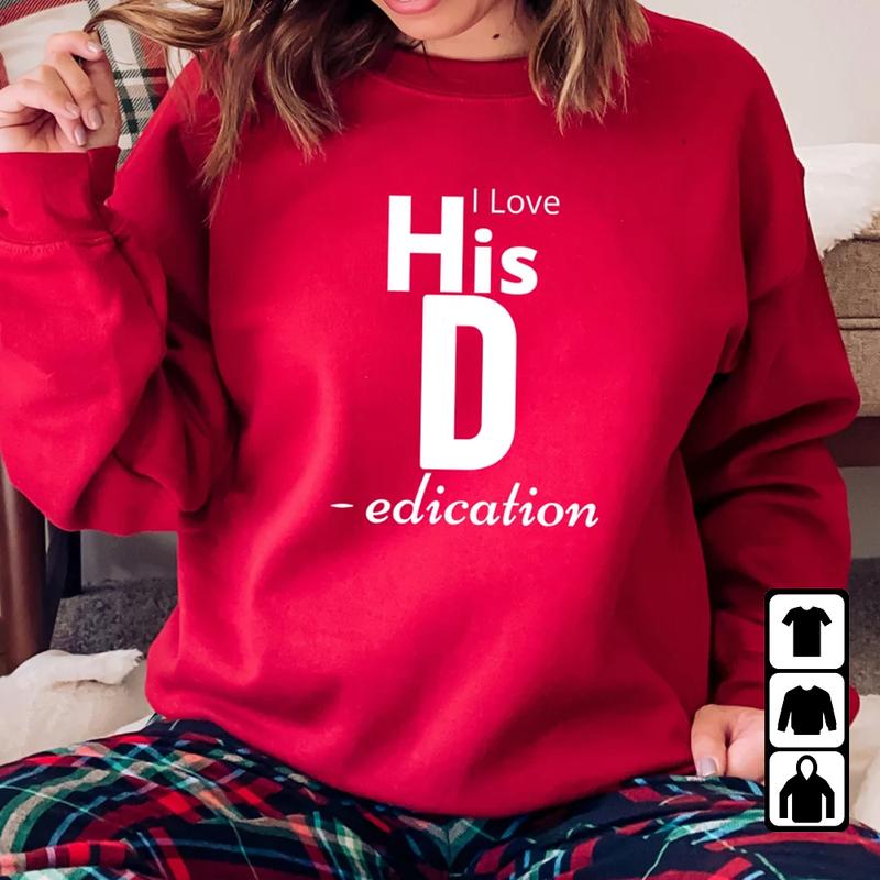 I Love Her Personality Sweatshirt, His Dedication Hoodie, Valentines Day Couple Sweatshirts, Couple Matching Hoodies, Valentines Day Gifts