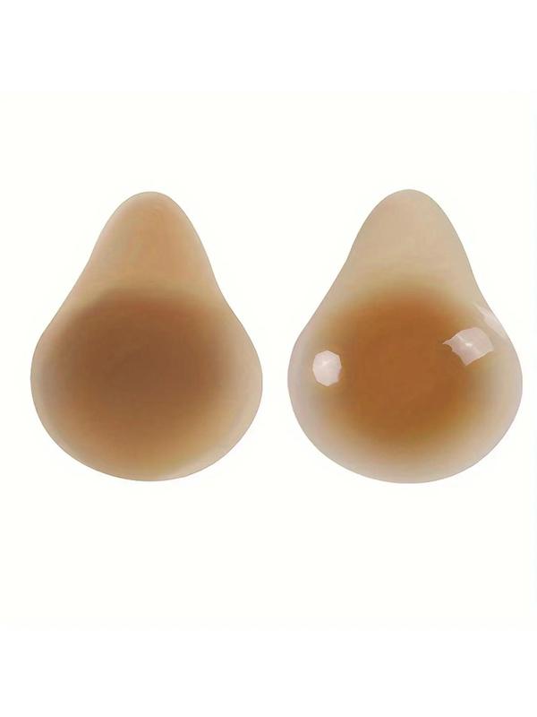 Women's Waterdrop Shape Silicone Nipple Cover, 1 Pair Reusable Self Adhesive Nipple Cover, Lingerie Accessories for Daily Wear