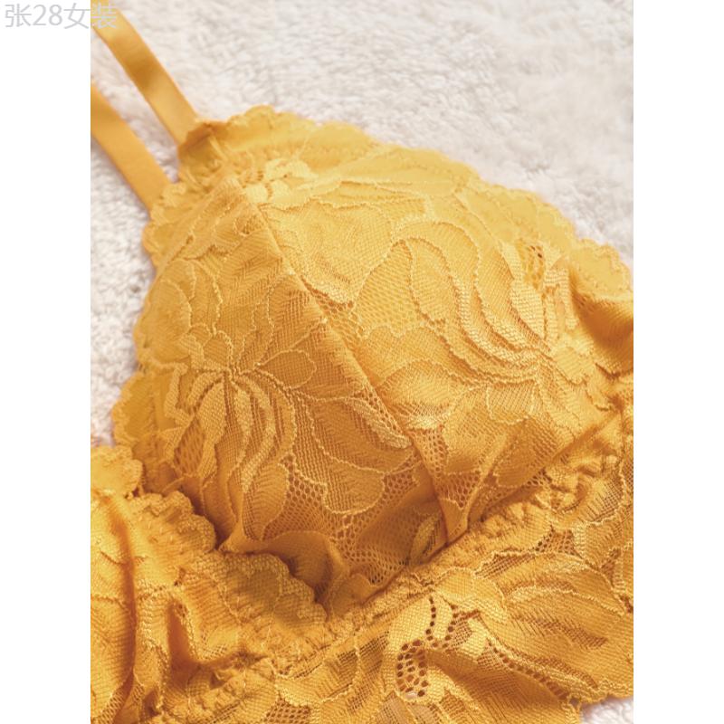 4pcs Solid Floral Lace Scallop Trim Bra & Panty, Romantic & Sexy Bra & Bow Decor Matching Panties Lingerie Set, Women's Lingerie & Underwear Fabric Womenswear Comfort Basic Minimalist Spaghetti Strap