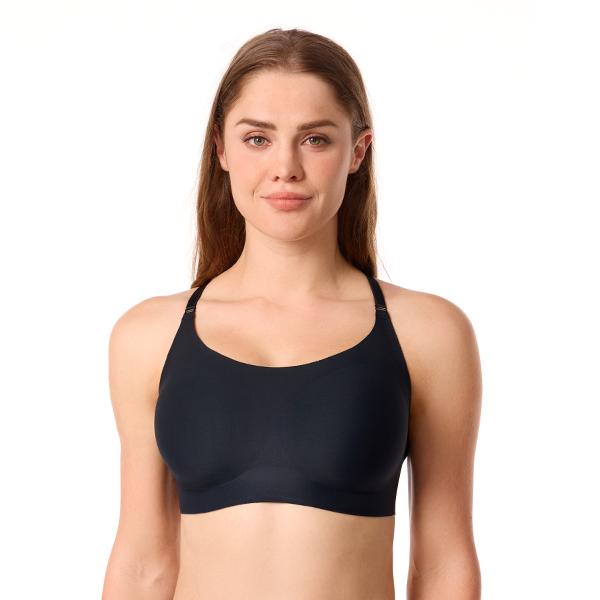 COMFELIE Seamless Bra Wireless with Support B-G Cups for Women, Lightly Lined Zero Gravity Sculpt Classic Everyday Bra GT007