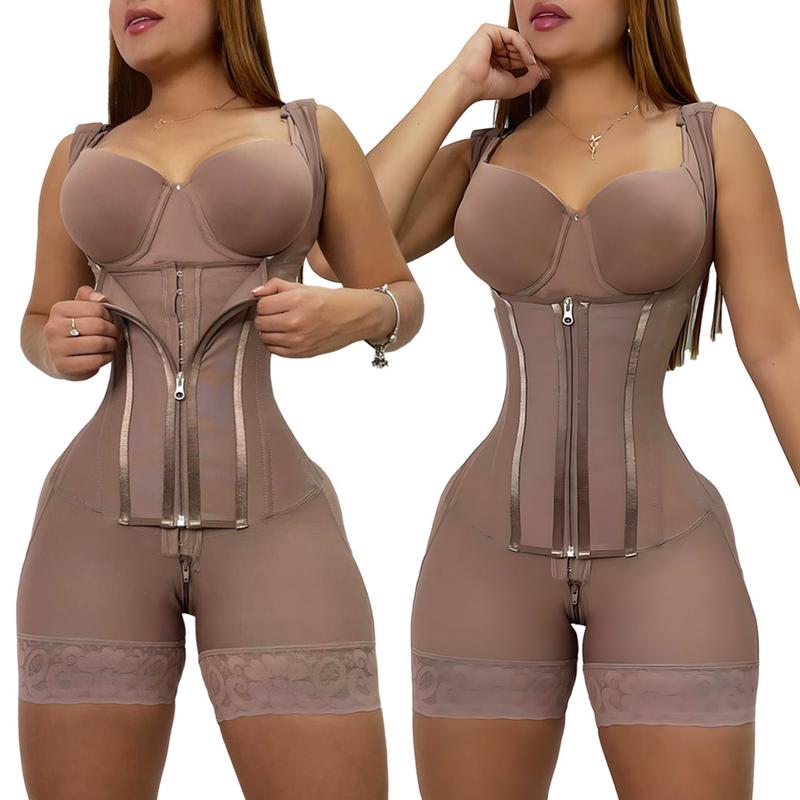 KELLYLEE Fajas Colombianas Shapewear for Women BBL Girdles Bodysuit Belt Comfortable Underwear Garment