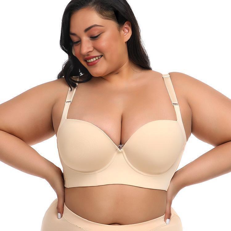 Plus - size girls' bra, comfortable, slimming and anti-sagging