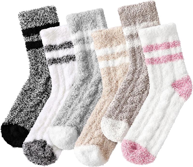 Fuzzy Socks - Fuzzy Socks for Women Fluffy Socks Cozy Warm Socks Slipper Socks Winter Socks for Women Soft Socks