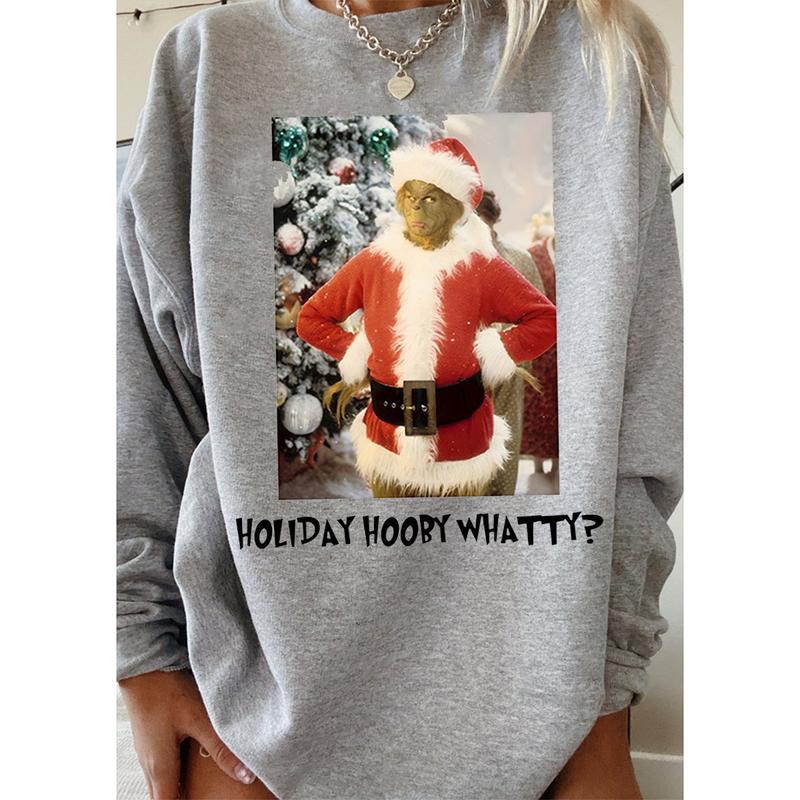 Vintage Holiday Hoobie Whatty Sweatshirt, Christmas Vibes, Vintage Christmas Shirt